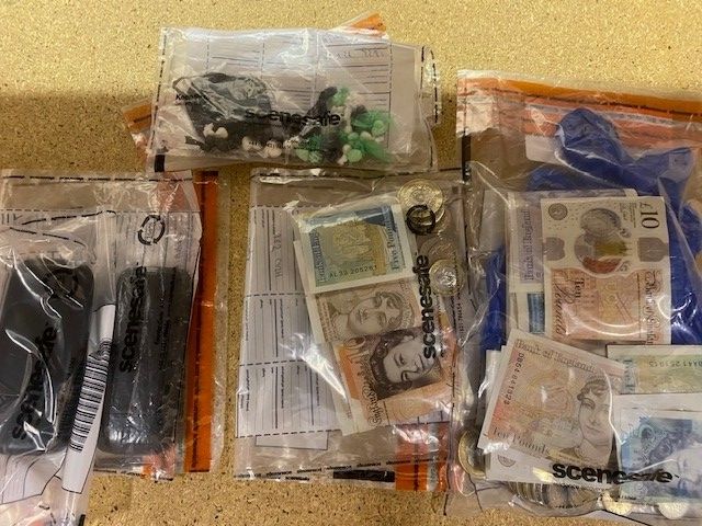 Police seize cash and suspected class A drugs in Lower Gardens